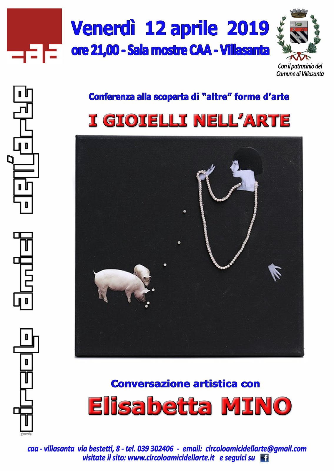 Conferenza sui GIOIELLI nella Storia dell'Arte