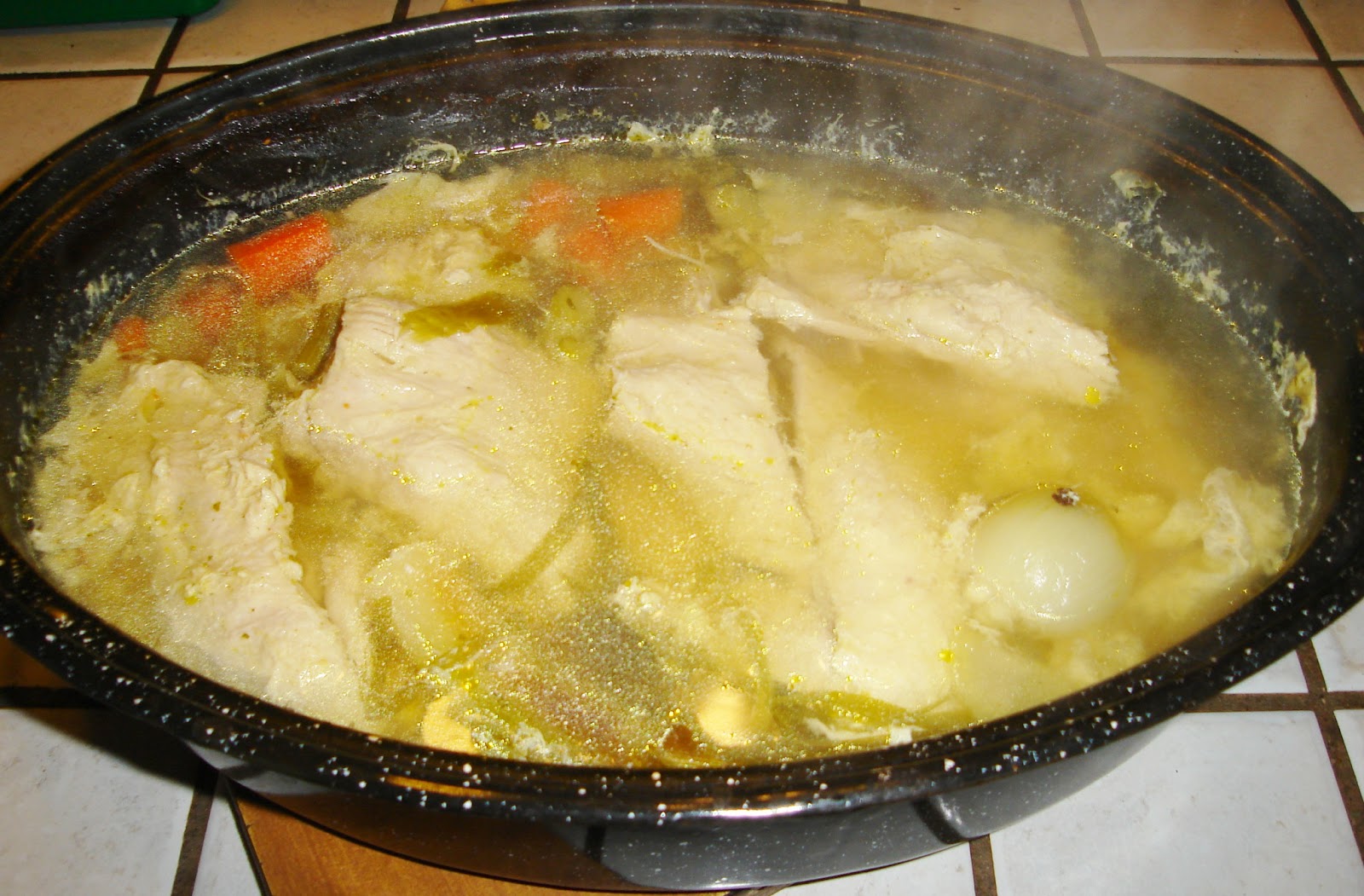 MA CUISINE SYMPA Escalopes de dinde au bouillon