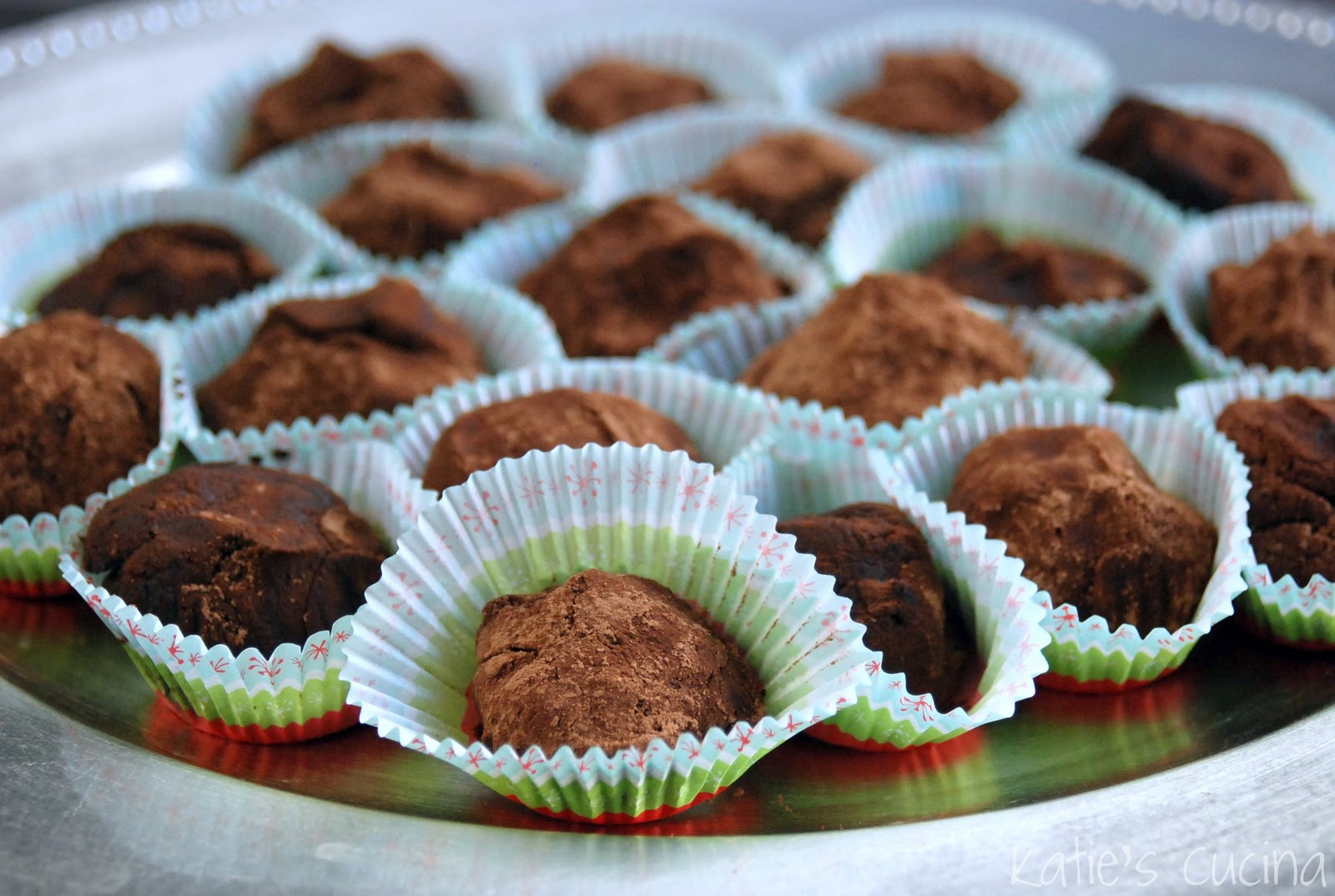 Balsamic Dark Chocolate Truffles Katie's Cucina