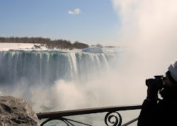 Finally at Frozen Niagara Falls