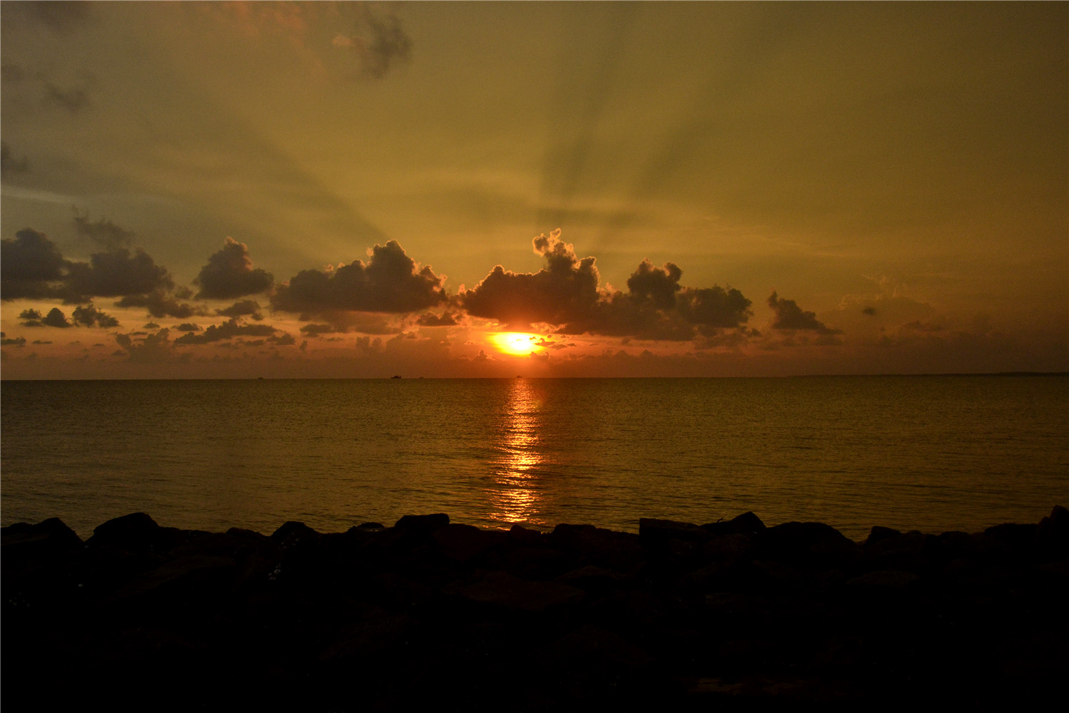 Gorgeous sunset in west coast Malaysia. Gorgeous sunset in west coast Malaysia.