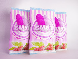 Giant Cotton Candy Alufoil Packaging