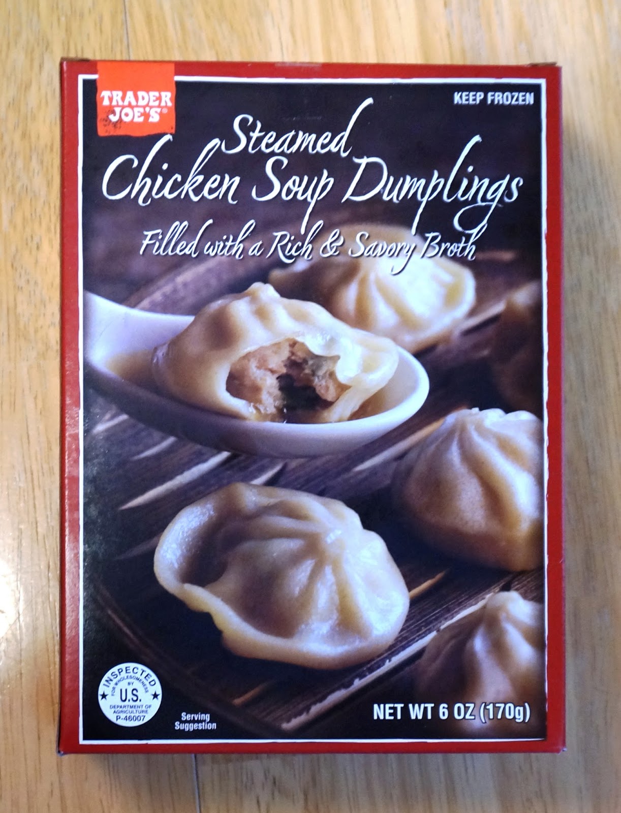 Trader Joe's Steamed Chicken Soup Dumplings (Pack of 8) -  Frozen White Chicken Meat Filled with a Rich and Savory Broth - Delicious  Frozen Meal & Entree and Ready Set