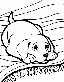 transmissionpress: Free Cute Dog Coloring Pages to print