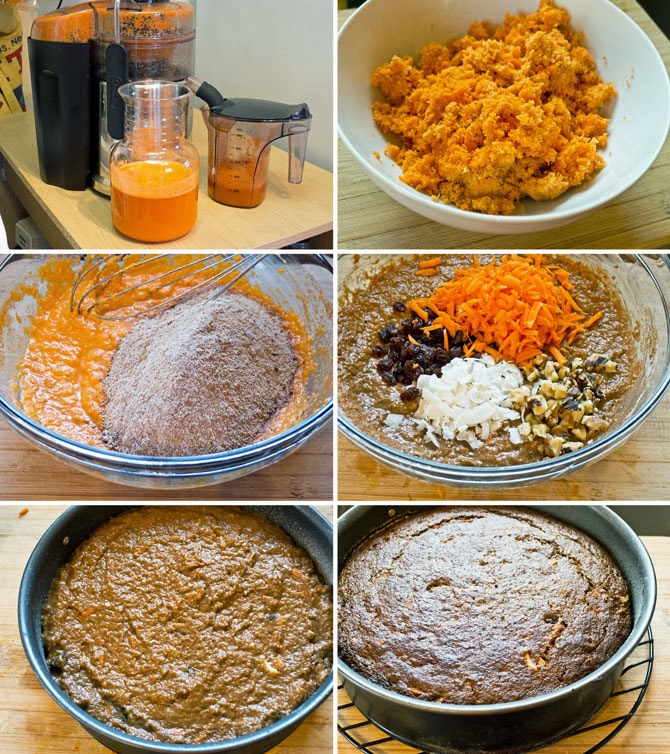 Cooking Weekends Carrot (Juicer Pulp) Cake with Cream Cheese Frosting