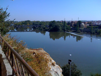 Vista desde o salão de refeições do Mirador