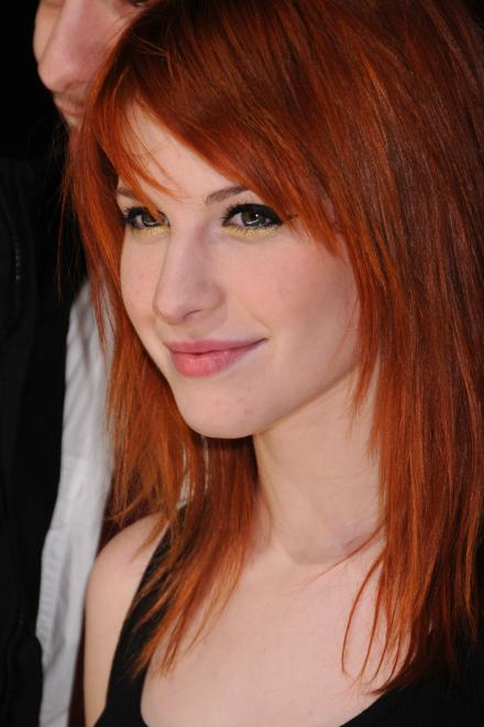 Hayley Williams in Paramore. I think this one is perfect!