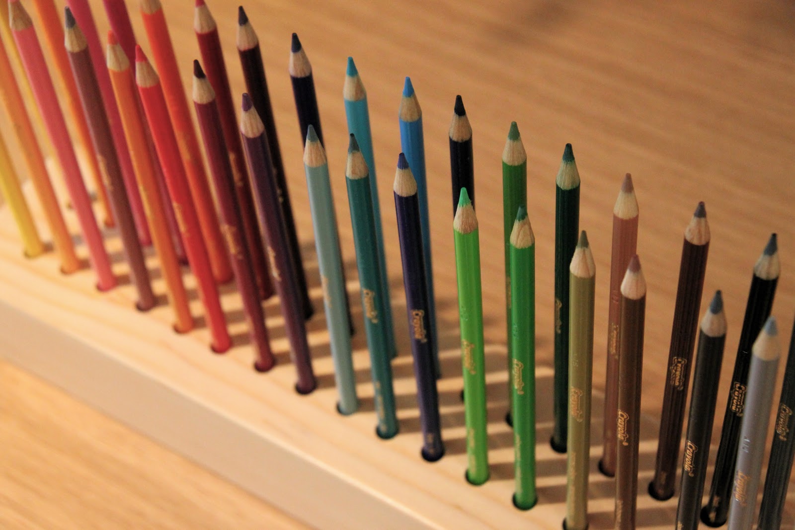 zuzu girl handmade diy pencil block