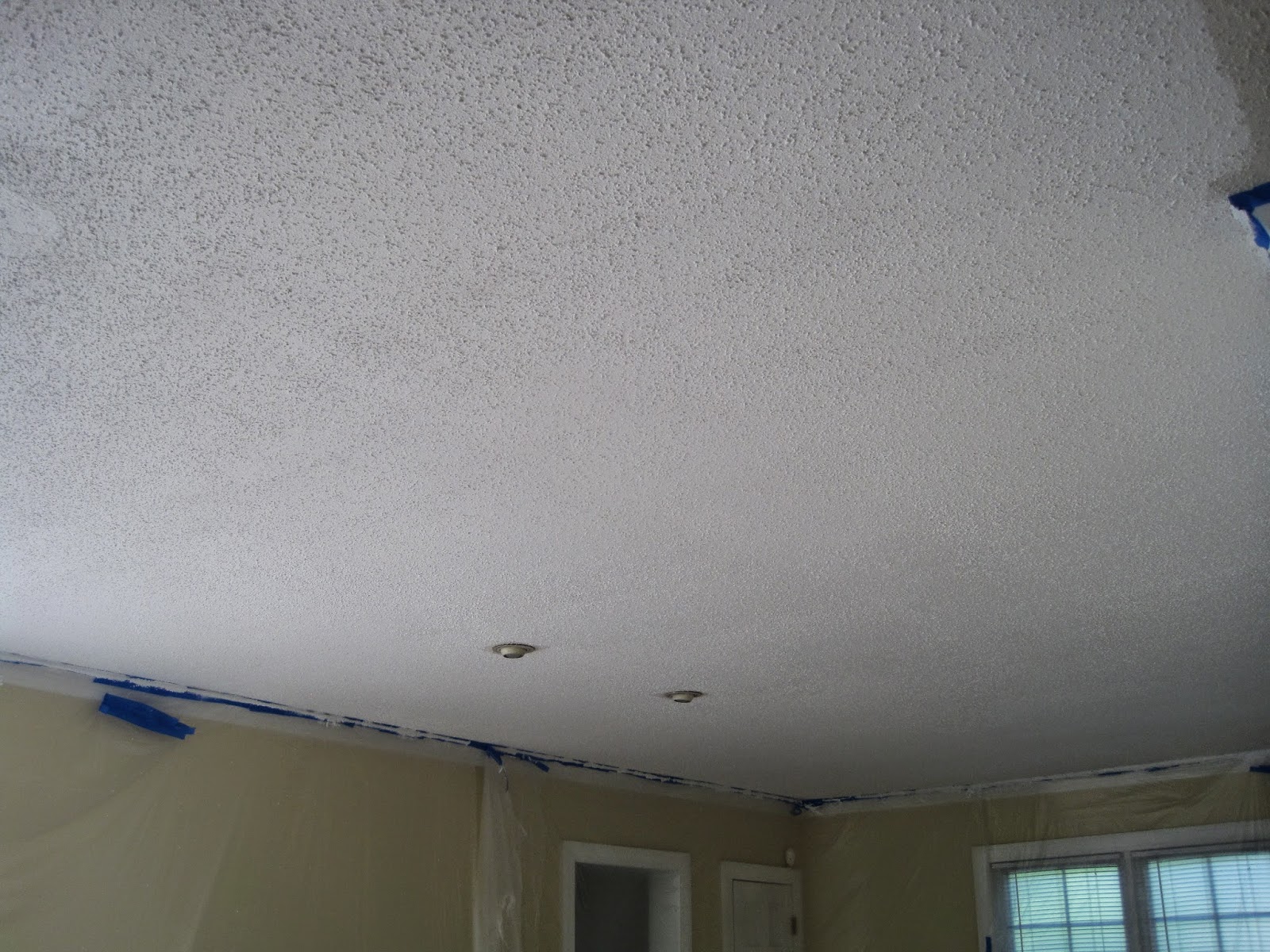 Decorated Chaos Tips for Painting a Popcorn Ceiling