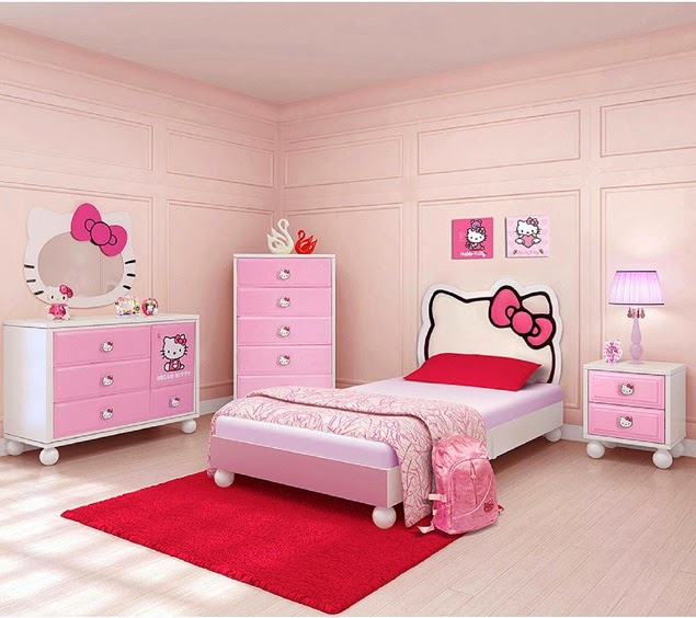Decoracion de cuartos para ninas de hello kitty – dabcre.com