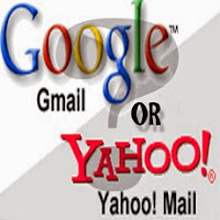 Pilih GMAIL atau YAHOO Pilih GMAIL atau YAHOO