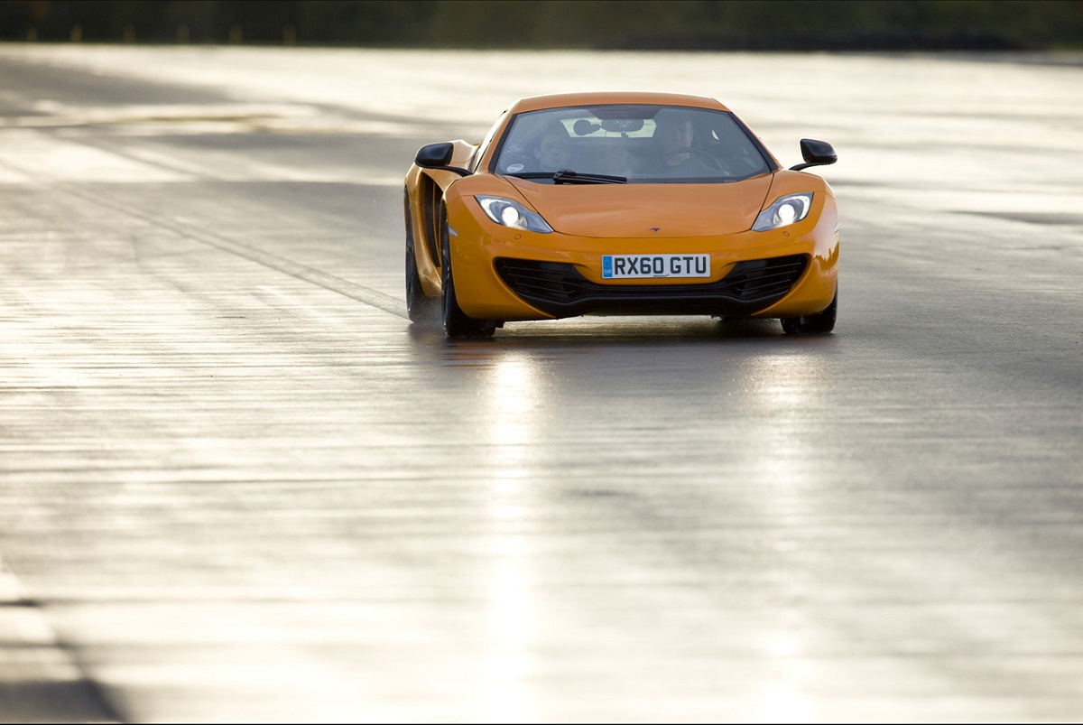 A New Car Is Tested On A M Diameter Track A New Car Is Tested On A M Diameter Track
