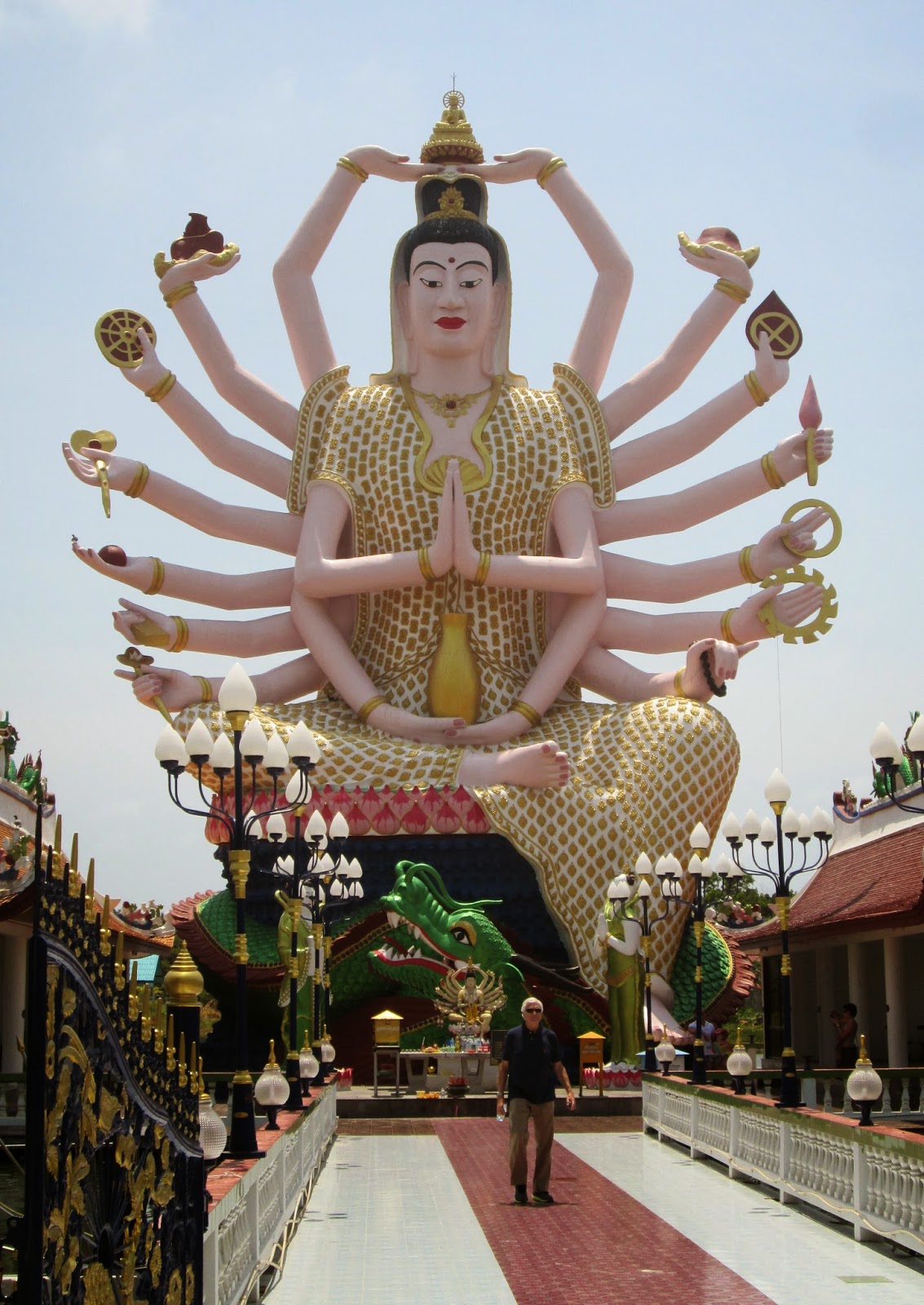 Phra Yai temple, Ko Samui, Thailand