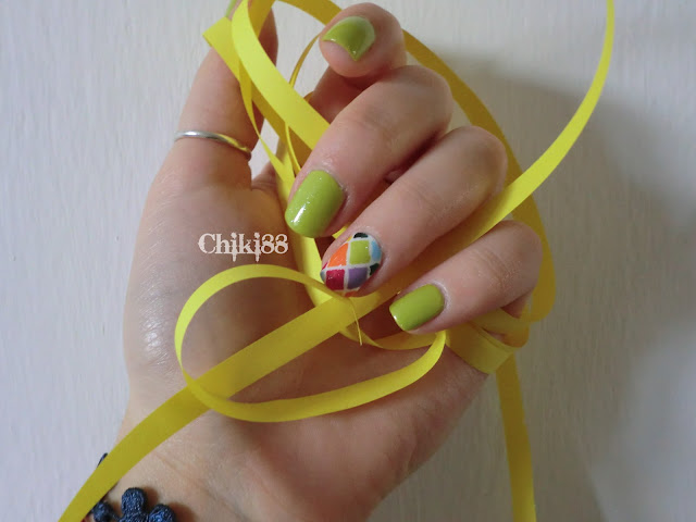 Nail art - Arlecchino's nails - foto senza flash