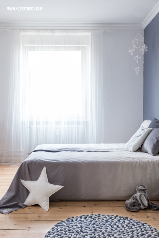 Filzkugelteppich, dip dye bettwäsche und schlafzimmer roomtour ...