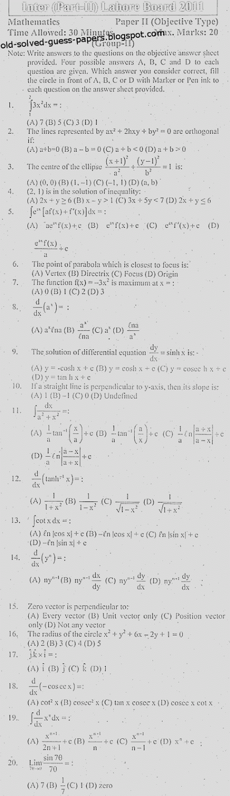 mathematics intermediate 2 past papers mathematics intermediate 2 past papers