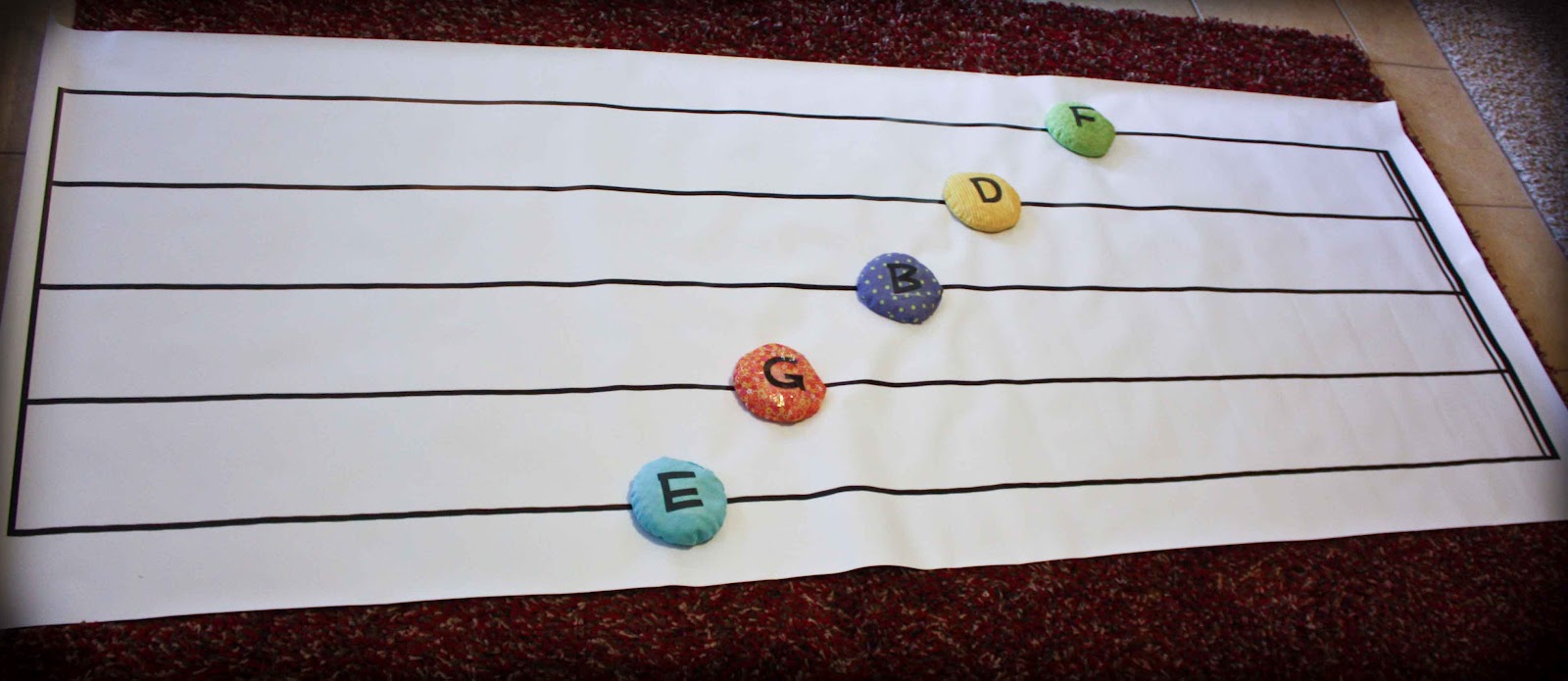 The Teaching Studio Giant Floor Staff!