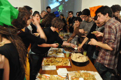 ( 31 DE OCTUBRE, 1 Y 2 DE NOVIEMBRE 2014) HALLOWEN Y FIESTA BARROCA (CLUB DE LA SONRISA) Comiendo+vite