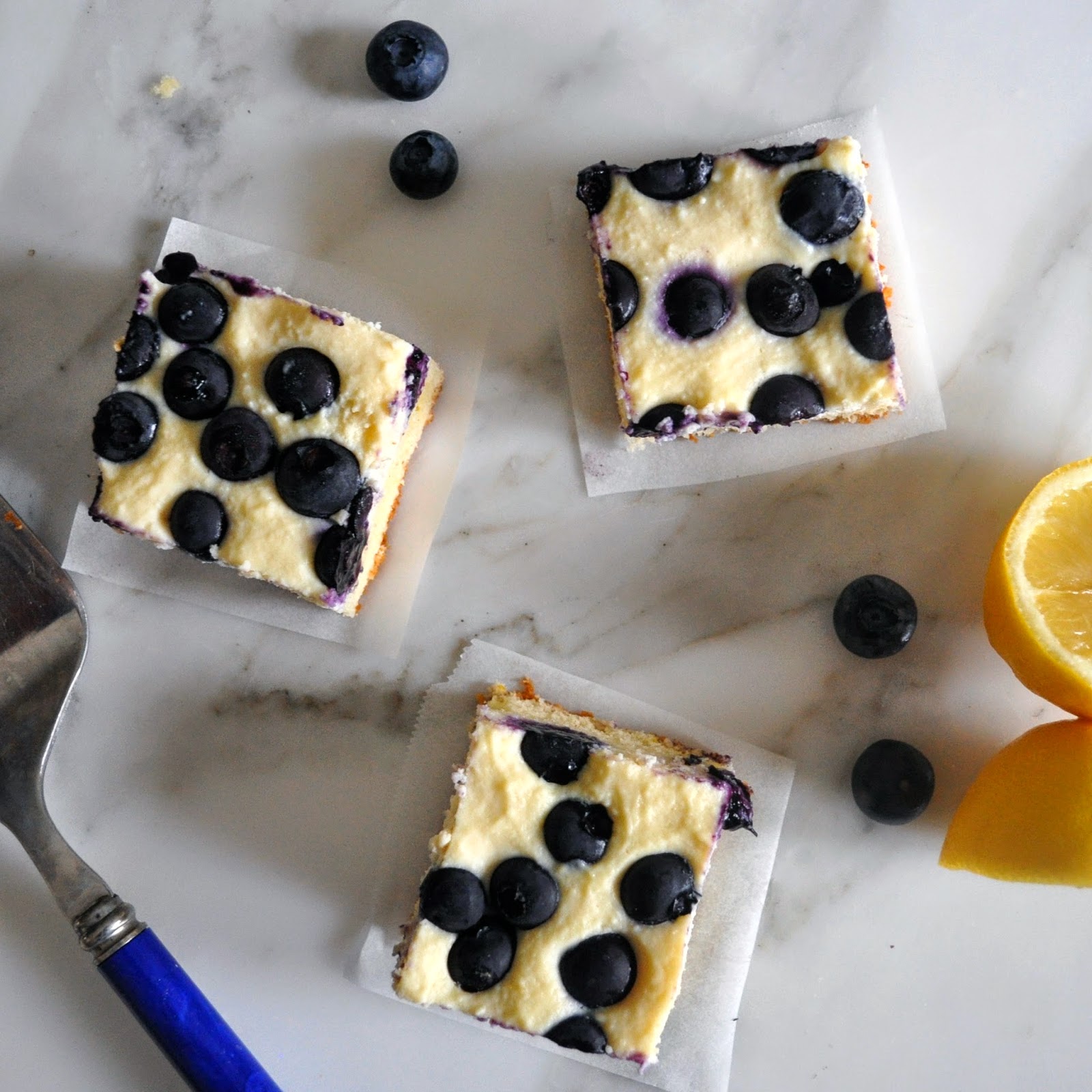 Cooking with Manuela Blueberry and Ricotta Cheese Bars