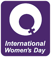 The logo of International Women's Day