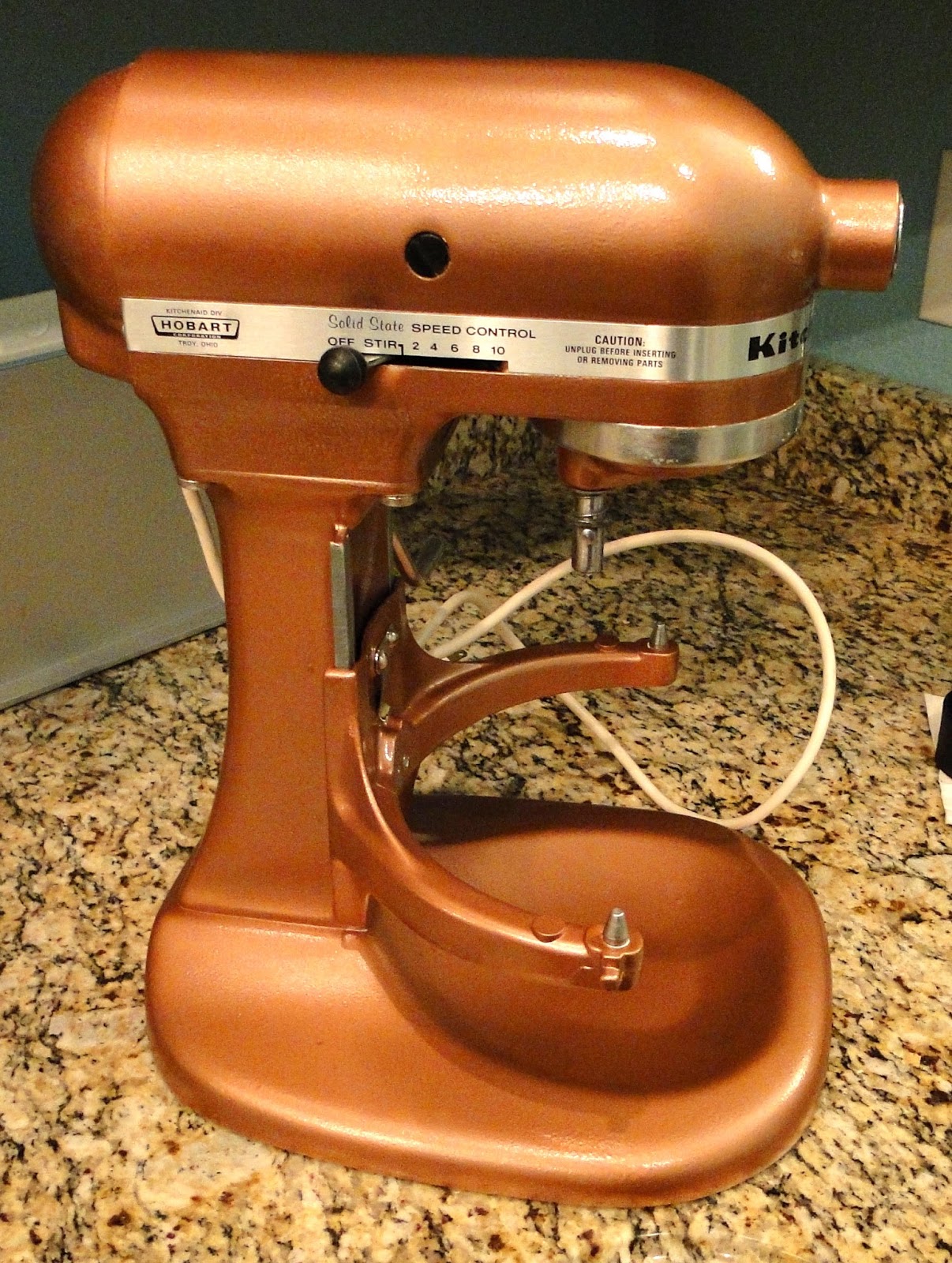 The Bug That Fleeps KitchenAid Stand Mixer Refinishing Project!