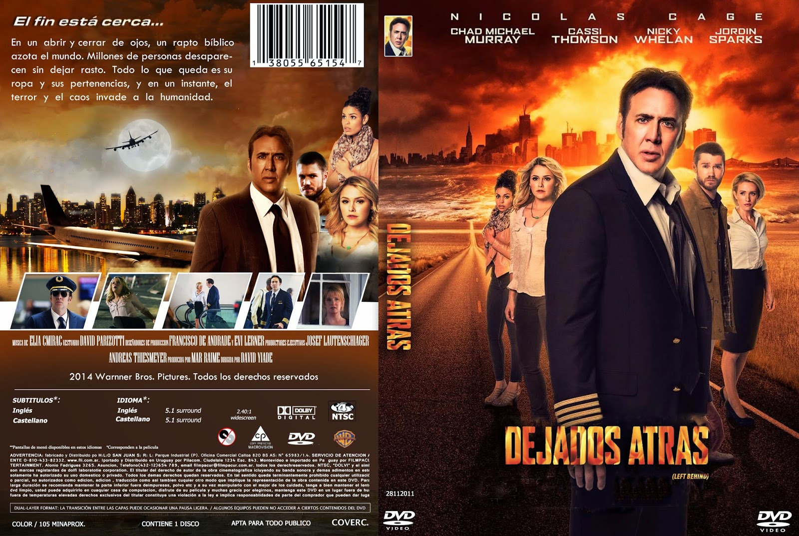DEJADO ATRAS DVD dejado atras dvd: