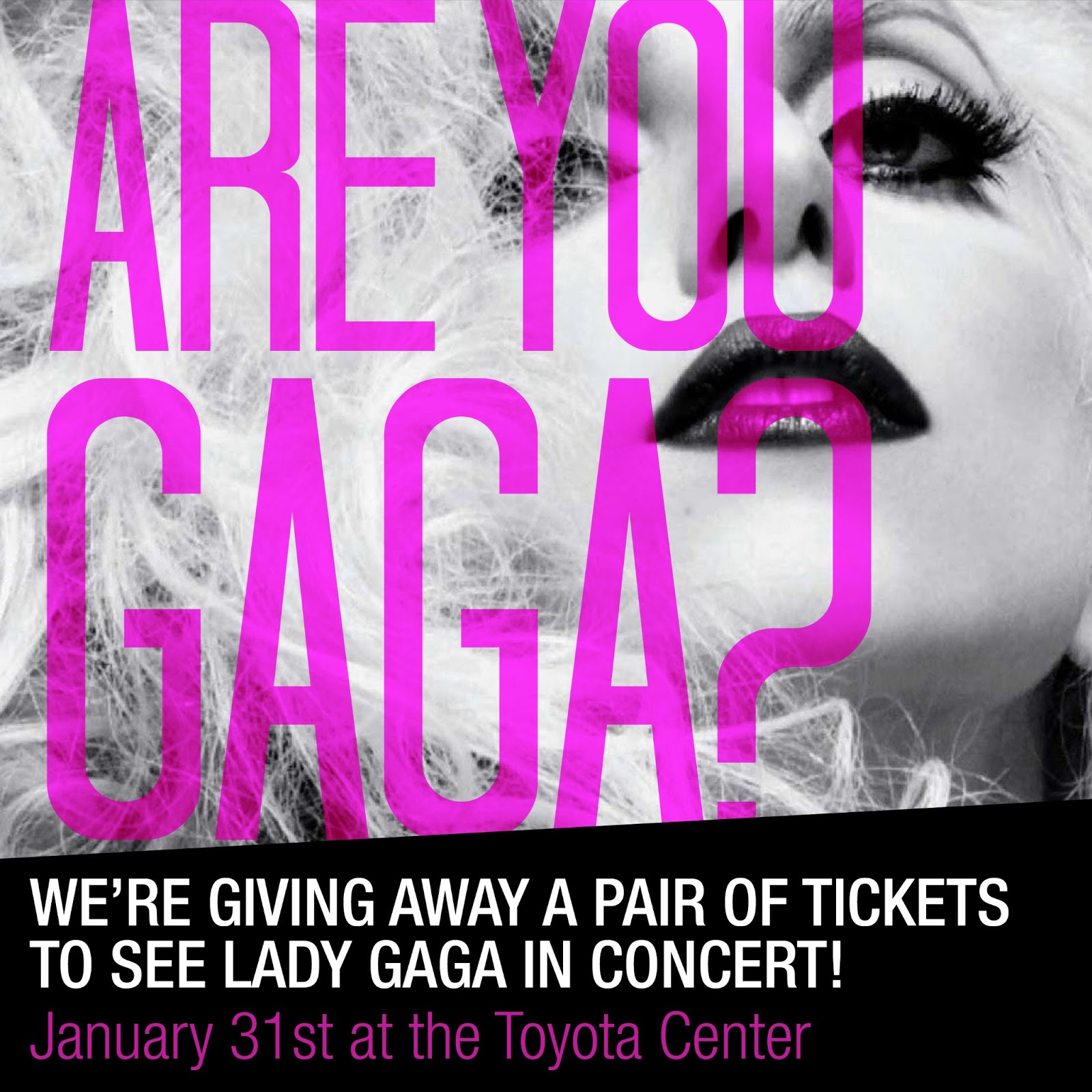 Lady Gaga Graces Houston and Facebook Versa Creative Group Logo