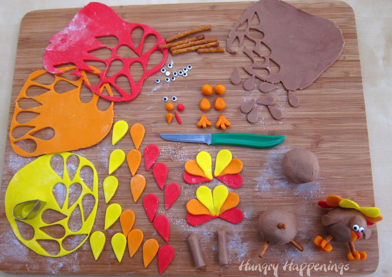 Thanksgiving Decorations Made With Candy : « pinterest»