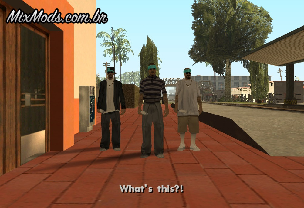 Os rostos reais dos pedestres do GTA San Andreas! - MixMods