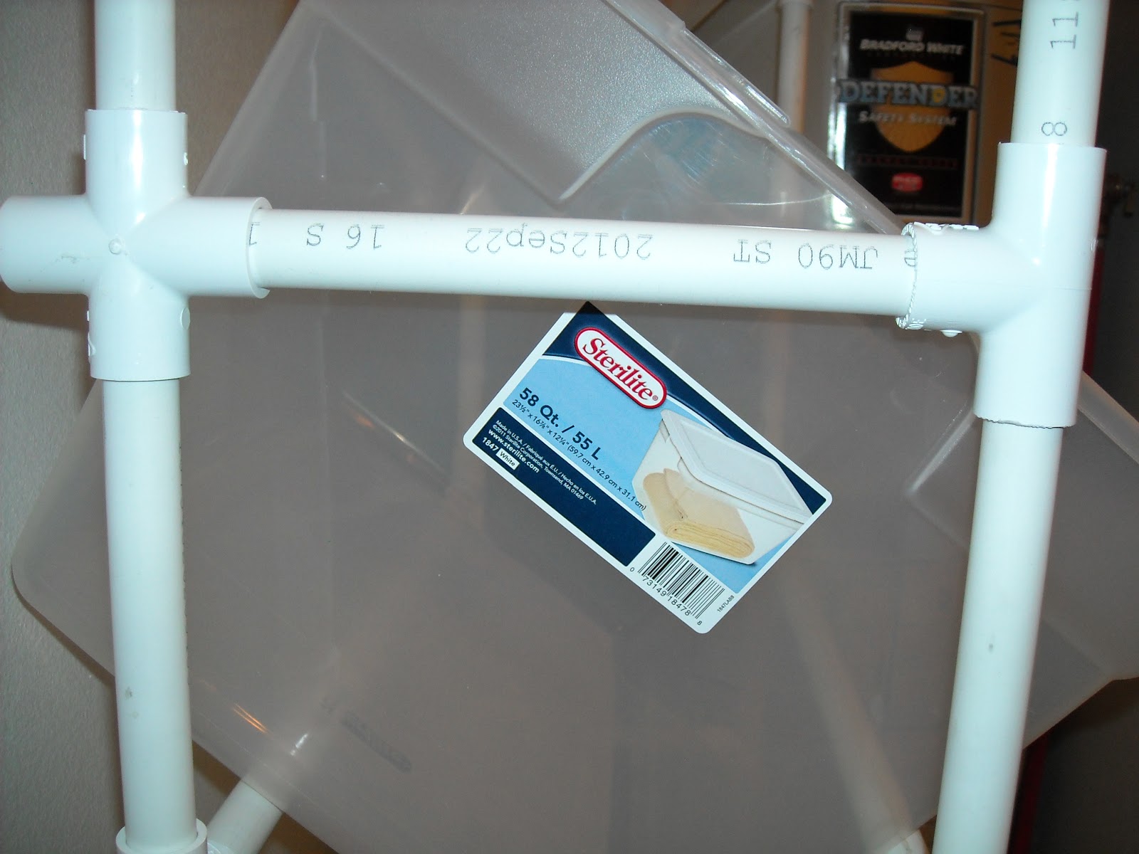 LDS Mom to Many Vertical PVC Laundry Sorter