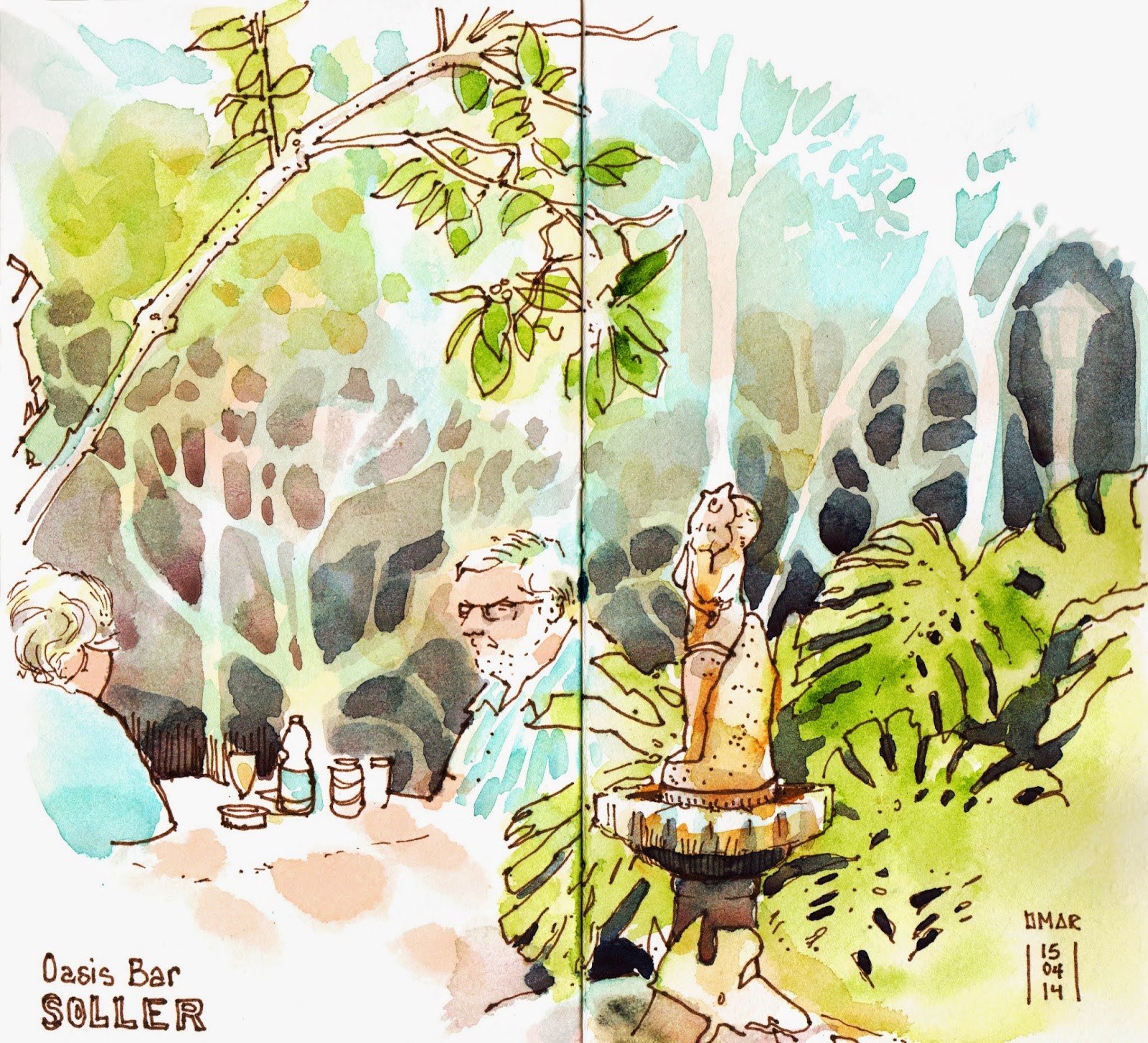 Through The Island Urban Sketchers