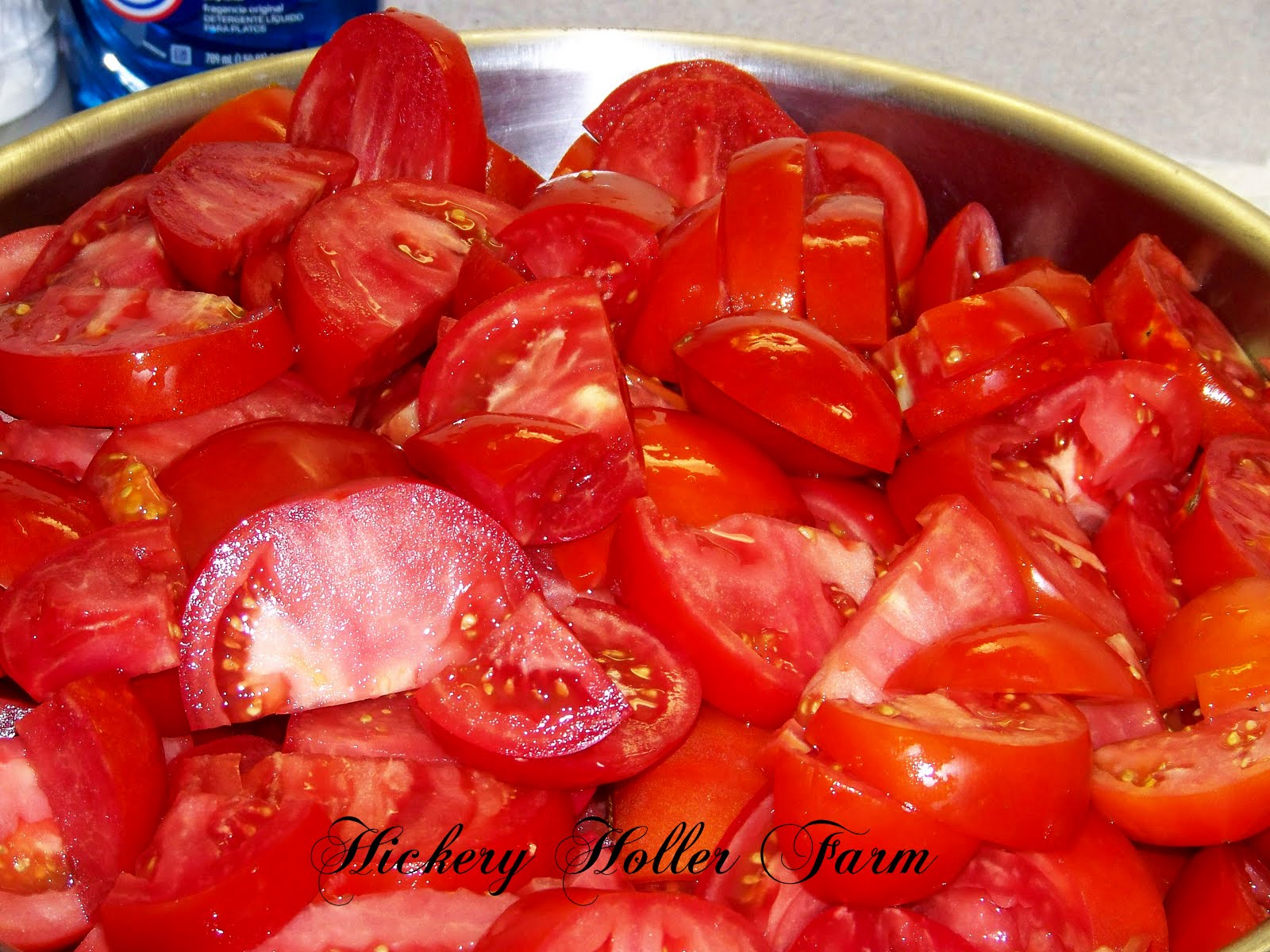 Hickery Holler Farm Canning Tomato Sauce