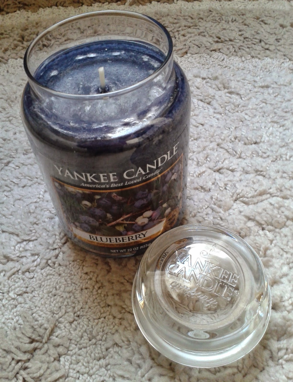 ♥ Aga w krainie czarów... Yankee Candle, Blueberry