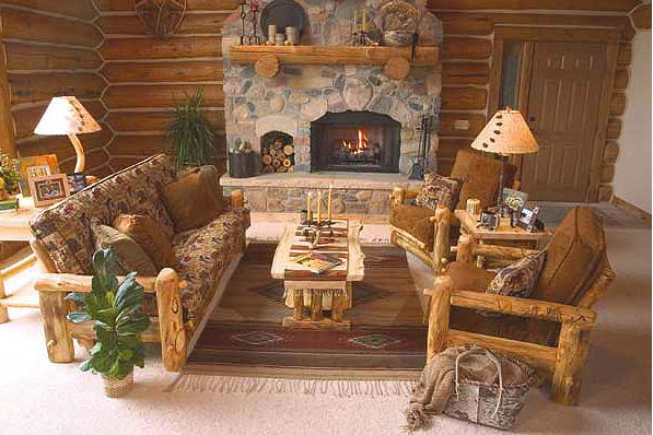 Home Decorations: Rustic Decor Living