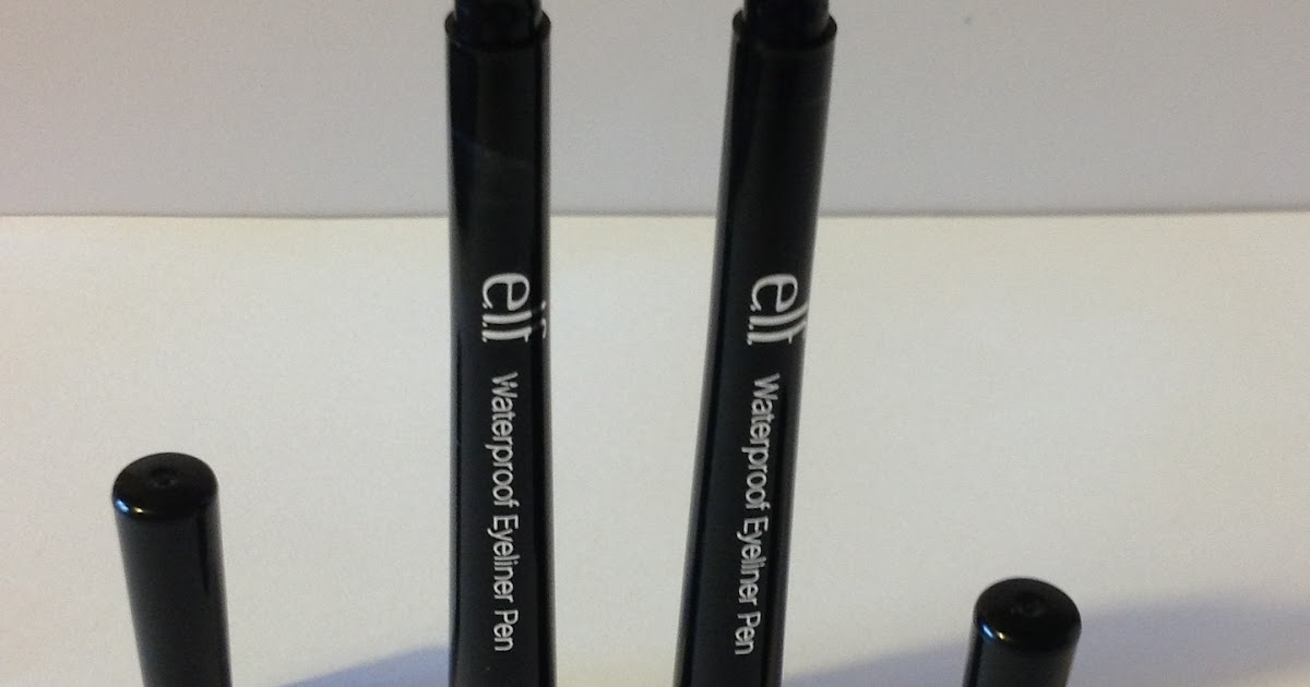 wondercolourbehind a frosted window ELF £1.50 Waterproof Black