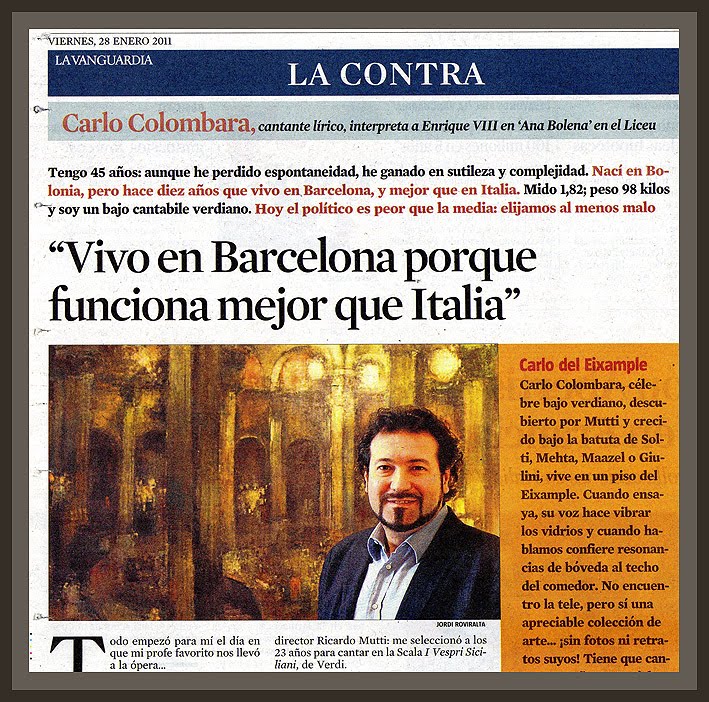 CARLO COLOMBARA-BAJO-OPERA-VANGUARDIA-ENTREVISTAS-PINTURAS-PINTOR-ERNEST DESCALS CARLO COLOMBARA-BAJO-OPERA-VANGUARDIA-PINTURAS-PINTOR-ERNEST DESCALS