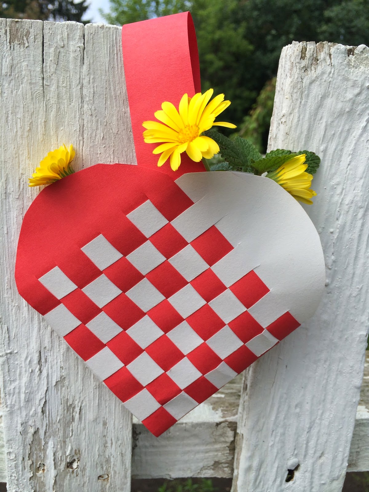 Heart and Hand Festival Heart & Hand Woven Heart Basket