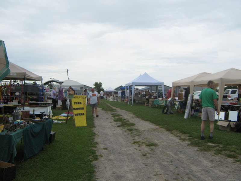White Weathered Hutch Lakefield Flea Market