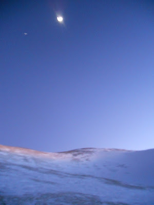 Wheeler Peak full moon Wheeler Peak full moon