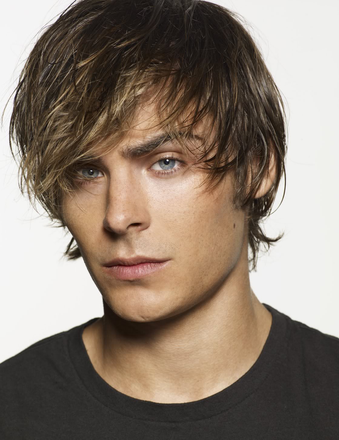 Sample Best Hairstyles For Thick Straight Hair Male for Rounded Face