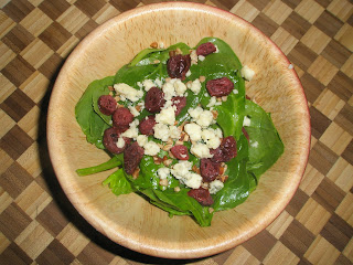 Baby Spinach Cranberry Salad target=