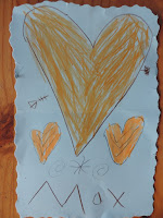 hand drawn love heart schoolkids