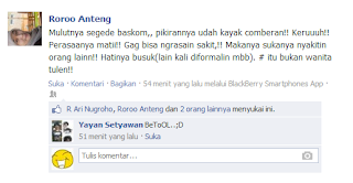 Kumpulan Status FB Gokil, Kocak dan Keren