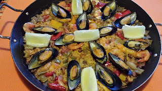 La paella Valenciana