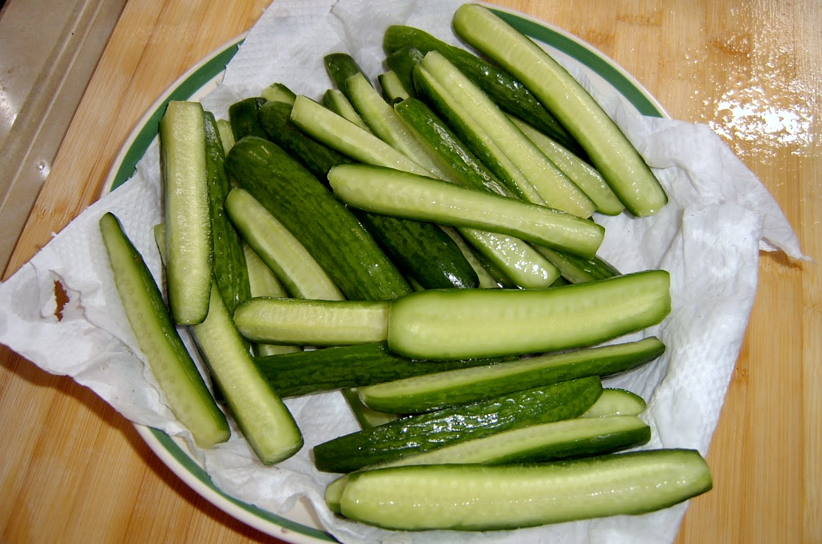 Through The Kitchen Door Pickled Cucumber