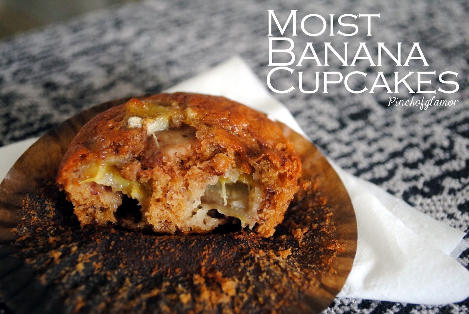 Moist Banana Cupcakes Pinchofglamor Moist Banana Cupcakes Pinchofglamor
