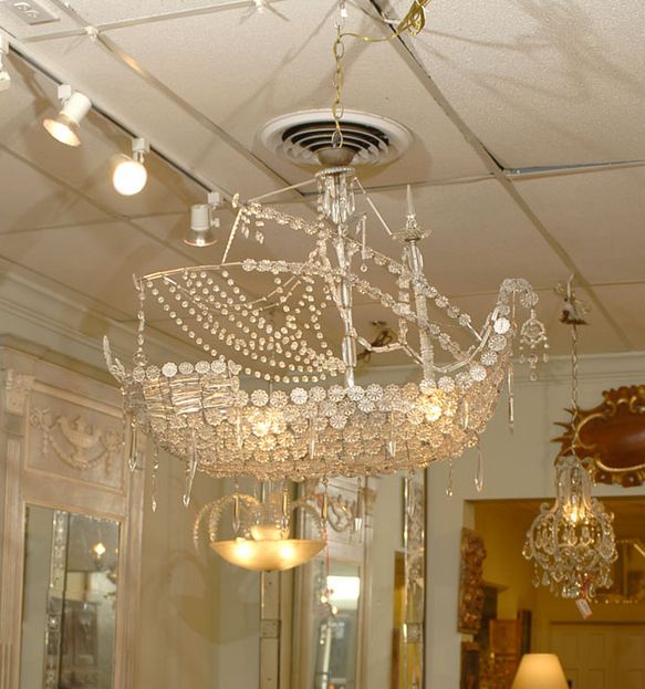 The Hawaiian Home Blog Crystal Ship Chandeliers