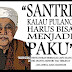 Filosofi Santri itu Paku