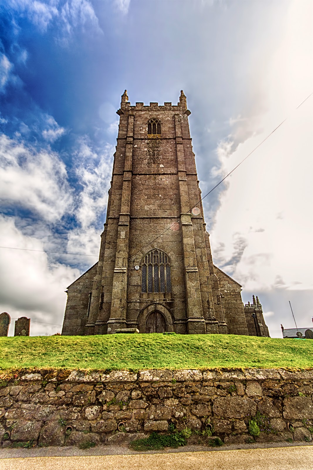 Igreja em St Buryan, Cornwall. Foto: Victor Guidini