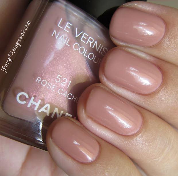 chanel in #521 rose cach comparisons
